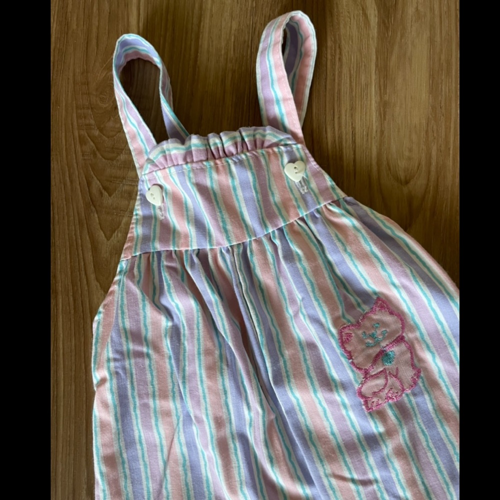 Vintage Health-tex kitty overall